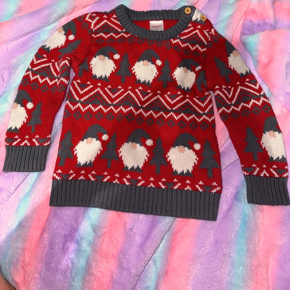 Toddler boys sweater 4T